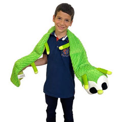 2.5Kg Weighted Sensory Caterpillar Shoulder/Lap Pad-AllSensory, Helps With, Playlearn, Sensory Processing Disorder, Sensory Seeking, Stress Relief, Vestibular, Weighted & Deep Pressure, Weighted Shoulder Snakes-Learning SPACE