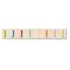 8 Coloured Coat Hook Rail-Cloakroom, Wellbeing Furniture-Maple-Multi-Colour-Learning SPACE