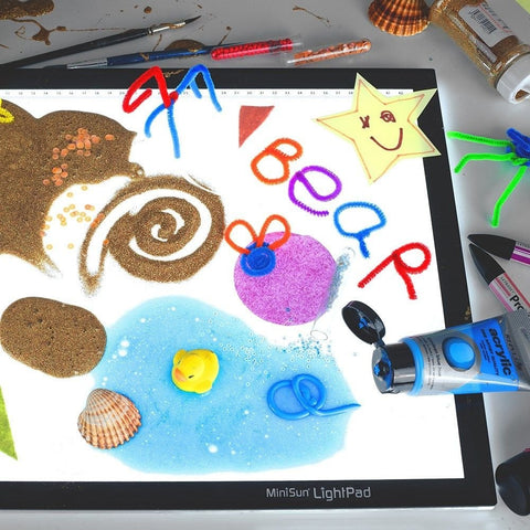 A3 Light Panel LED Ultra Slim-AllSensory, Light Boxes, MiniSun, Stock, Visual Sensory Toys-Learning SPACE