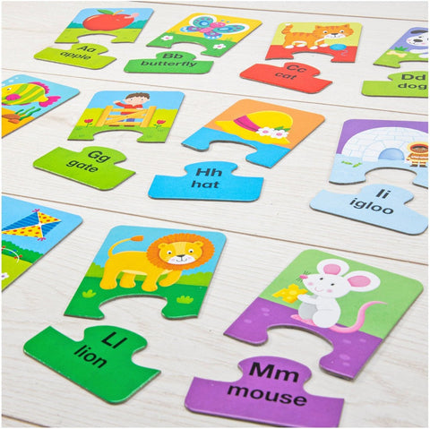 Galt Alphabet Puzzles-13-99 Piece Jigsaw, Down Syndrome, Early Years Literacy, Galt, Gifts For 2-3 Years Old, Learn Alphabet & Phonics, Literacy Toys, Primary Literacy, Stock-Learning SPACE