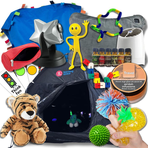 Anti Anxiety Space Buddy Set-Sensory toy-AllSensory, Calmer Classrooms, Chill Out Area, Classroom Packs, Comfort Toys, Helps With, Learning Activity Kits, Nurture Room, Sensory, sensory activity, Sensory Boxes, Sensory Processing Disorder, Sensory Smell Equipment, Sensory Smells, Stress Relief, Toys for Anxiety-Learning SPACE