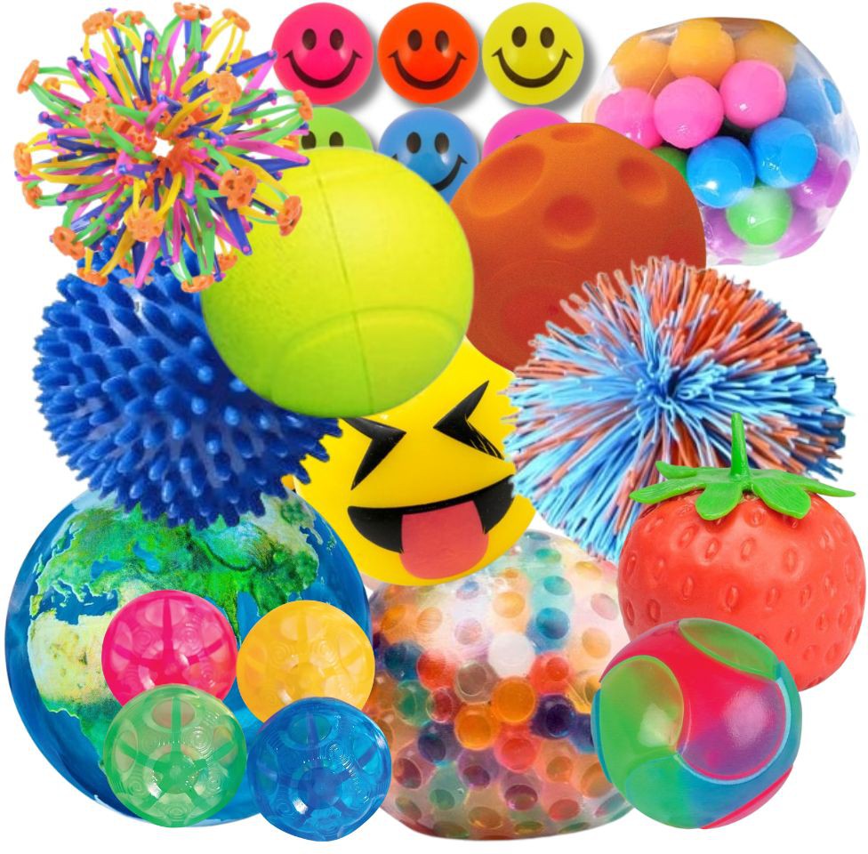 Ball Sensory Box-Sensory toy-AllSensory, Calmer Classrooms, Classroom Packs, Down Syndrome, Helps With, Learning Activity Kits, Sensory, sensory activity, Sensory Balls, Sensory Boxes, Sensory Processing Disorder-Learning SPACE