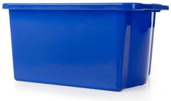 Blue 30L Plastic Storage Box with Lid!-Stock, Storage, Storage Bins & Baskets, Wellbeing Furniture-Learning SPACE