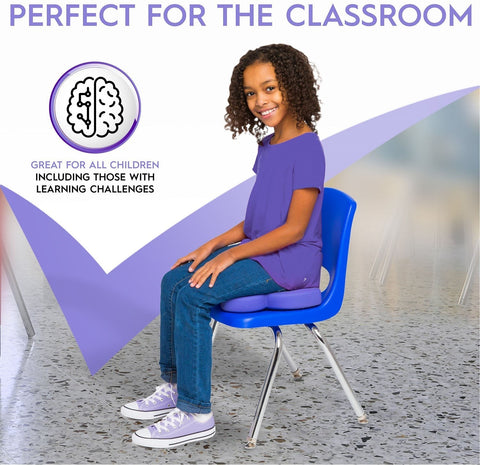 Bouncyband® Butterfly Style Wiggle Seat-ADD/ADHD, Back To School, Bean Bags & Cushions, Bouncyband, Cushions, Movement Breaks, Movement Chairs & Accessories, Neuro Diversity, Playlearn, Seasons, Seating, Stock, Teen Sensory Weighted & Deep Pressure, Weighted & Deep Pressure, Wellbeing Furniture-Learning SPACE