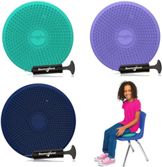 Bouncyband® Medium Wiggle Seat Sensory Cushion-Pad, Cushions and Covers-ADD/ADHD, Back To School, Bean Bags & Cushions, Bouncyband, Cushions, Featured, Matrix Group, Movement Breaks, Movement Chairs & Accessories, Neuro Diversity, Playlearn, Seasons, Seating, Teen Sensory Weighted & Deep Pressure, Weighted & Deep Pressure, Wellbeing Furniture-Learning SPACE