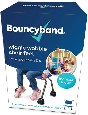 Bouncyband® Wiggle Wobble Chair Feet-ADD/ADHD, Back To School, Bouncyband, Calming and Relaxation, Fidget, Helps With, Movement Breaks, Movement Chairs & Accessories, Neuro Diversity, Playlearn, Seasons, Seating, Stress Relief, Wellbeing Furniture-Learning SPACE