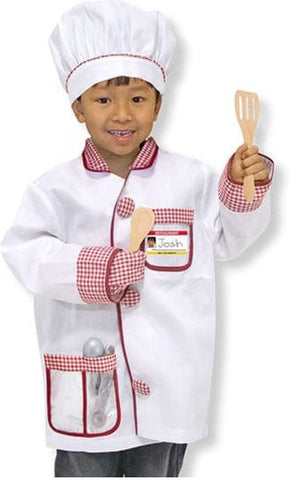 Chef Role Play Costume Set-Christmas, Dress Up Costumes & Masks, Gifts For 2-3 Years Old, Gifts for 5-7 Years Old, Halloween, Imaginative Play, Kitchens & Shops & School, Play Kitchen Accessories, Puppets & Theatres & Story Sets, Role Play, Seasons, Stock-Learning SPACE