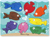 Chunky Puzzle - Fish Colours-Baby Maths, Down Syndrome, Early Years Maths, Primary Maths, Sound. Peg & Inset Puzzles, Stock, Underwater Sensory Room-Learning SPACE