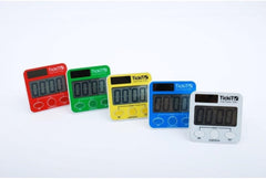 Dual Power Timers - PK5-Calmer Classrooms, Classroom Packs, Early Years Maths, Helps With, Life Skills, Maths, Primary Maths, PSHE, Sand Timers & Timers, Schedules & Routines, Stock, TickiT, Time-Learning SPACE