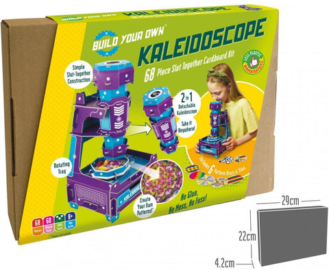 Eco-Friendly Build Your Own Paper Kaleidoscope Kit-Additional Need, Arts & Crafts, Cause & Effect Toys, Craft Activities & Kits, Eco Friendly, Engineering & Construction, Fine Motor Skills, Games & Toys, Gifts for 8+, Helps With, Learning Activity Kits, Paper Engine, S.T.E.M, Table Top & Family Games, Technology & Design, Teen Games-Learning SPACE