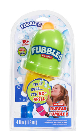 Fubbles No-Spill Bubble Tumbler-Bubbles, Fubbles Bubbles, Messy Play-Learning SPACE