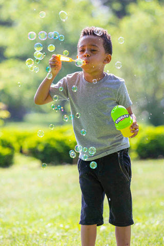 Fubbles No-Spill Bubble Tumbler-Bubbles, Fubbles Bubbles, Messy Play-Learning SPACE