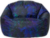 Galaxy Print UV Reactive Children's Bean Bag-AllSensory, Bean Bags, Bean Bags & Cushions, Eden Learning Spaces, Star & Galaxy Theme Sensory Room, Stock, Teenage & Adult Sensory Gifts, UV Reactive, Wellbeing Furniture-Learning SPACE