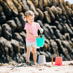 Garden Eggshell Green Activity Bucket - Silicone-Baby Bath. Water & Sand Toys, Bigjigs Toys, Calmer Classrooms, Eco Friendly, Forest School & Outdoor Garden Equipment, Helps With, Messy Play, Outdoor Sand & Water Play, Pollination Grant, Sand, Sand & Water, Seasons, Sensory Garden, Spring, Summer, Toy Garden Tools, Water & Sand Toys-Learning SPACE