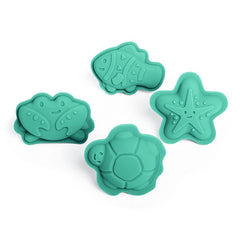 Garden Eggshell Green Character Sand Moulds-Baby Bath. Water & Sand Toys, Bigjigs Toys, Forest School & Outdoor Garden Equipment, Messy Play, Outdoor Sand & Water Play, Outdoor Sand Pits, Sand, Sand & Water, Seasons, Sensory Garden, Spring, Summer, Toy Garden Tools, Water & Sand Toys-Learning SPACE