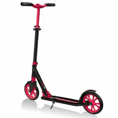 Globber NL 205 - Big 2 Wheeled Foldable Scooter - Black / Red-Additional Need, Exercise, Globber Scooters, Gross Motor and Balance Skills, Helps With, Ride & Scoot, Ride On's. Bikes & Trikes, Scooters-Learning SPACE