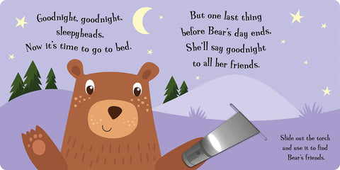 Goodnight Bear - Magic Torch Book-Calmer Classrooms, Early Years Books & Posters, Helps With, Life Skills, Sleep Issues, Transitioning and Travel-Learning SPACE