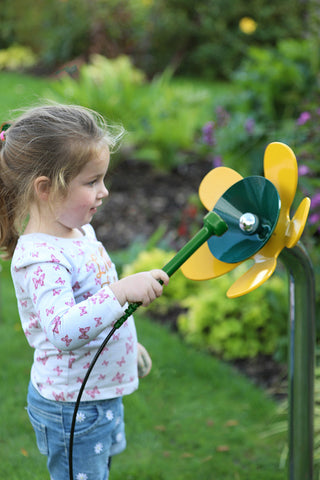 Harmony Flowers - Sensory Garden Musical Instruments-Matrix Group, Music, Outdoor Musical Instruments, Playground Equipment, Primary Music, Sensory Garden-F5 Green Bell-Ground-Learning SPACE