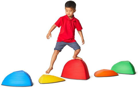 Hilltops - Set Of 5-Active Games, Additional Need, Balancing Equipment, Calmer Classrooms, Christmas, Exercise, Games & Toys, Gonge, Gross Motor and Balance Skills, Helps With, Movement Breaks, Primary Games & Toys, Stepping Stones, Stock, Teen Games, Vestibular-Learning SPACE