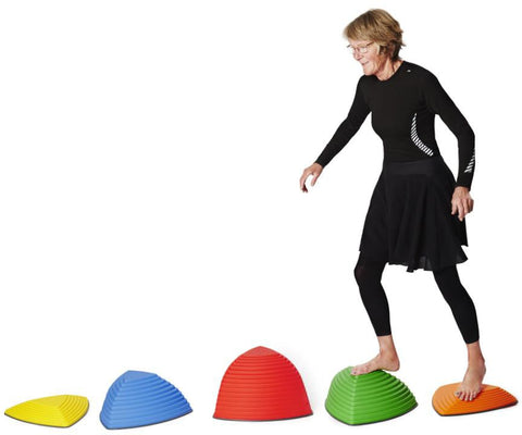 Hilltops - Set Of 5-Active Games, Additional Need, Balancing Equipment, Calmer Classrooms, Christmas, Exercise, Games & Toys, Gonge, Gross Motor and Balance Skills, Helps With, Movement Breaks, Primary Games & Toys, Stepping Stones, Stock, Teen Games, Vestibular-Learning SPACE