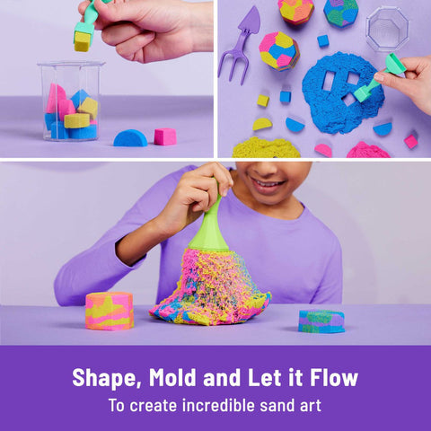 Kinetic Sand Squish N Create-AllSensory, Arts & Crafts, Cerebral Palsy, Craft Activities & Kits, Helps With, Kinetic Sand, Messy Play, Primary Arts & Crafts, S.T.E.M, Sand, Sand & Water, Science Activities, Seasons, Sensory Seeking, Summer-Learning SPACE