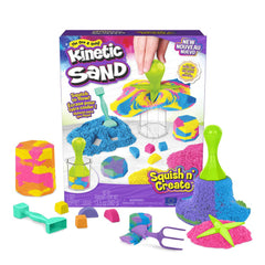 Kinetic Sand Squish N Create-AllSensory, Arts & Crafts, Cerebral Palsy, Craft Activities & Kits, Helps With, Kinetic Sand, Messy Play, Primary Arts & Crafts, S.T.E.M, Sand, Sand & Water, Science Activities, Seasons, Sensory Seeking, Summer-Learning SPACE