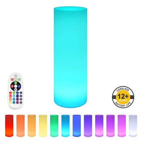 Lumina Colour Changing Cylinder-Novelty Lighting-ADD/ADHD, Autism, Calming and Relaxation, Colour Columns, Helps With, Lumina, Neuro Diversity, Playlearn, Rainbow Theme Sensory Room, Teenage Lights-Learning SPACE