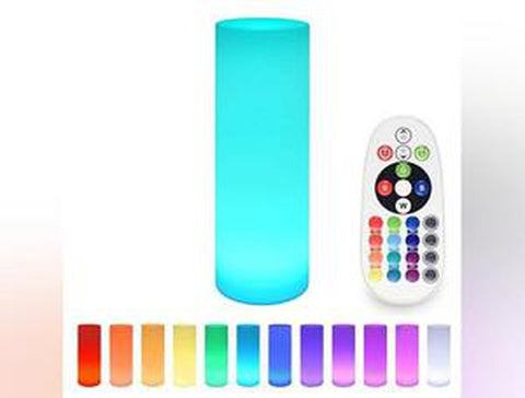 Lumina Colour Changing Cylinder-Novelty Lighting-ADD/ADHD, Autism, Calming and Relaxation, Colour Columns, Helps With, Lumina, Neuro Diversity, Playlearn, Rainbow Theme Sensory Room, Teenage Lights-Learning SPACE