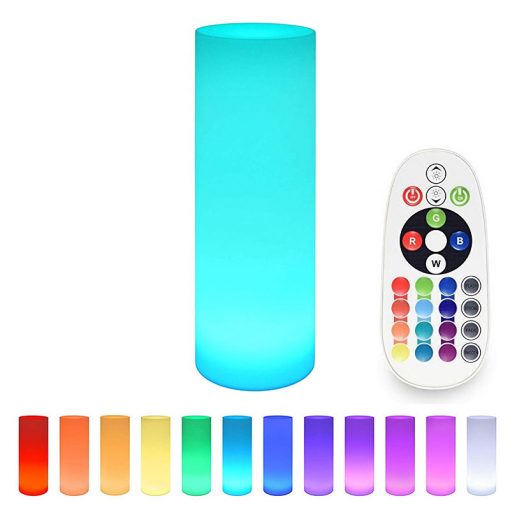 Lumina Colour Changing Cylinder-Novelty Lighting-ADD/ADHD, Autism, Calming and Relaxation, Colour Columns, Helps With, Lumina, Neuro Diversity, Playlearn, Rainbow Theme Sensory Room, Teenage Lights-75cm-Learning SPACE