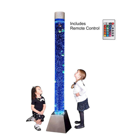 Lumina Giant Bubble Tube 183cm with Bracket-Bubble Tubes, Lumina, Playlearn, Rainbow Theme Sensory Room, Star & Galaxy Theme Sensory Room, Underwater Sensory Room-Learning SPACE