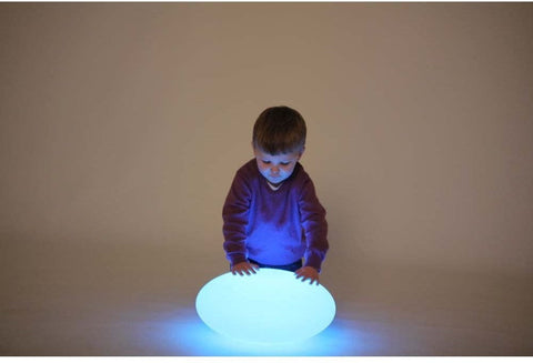 Lumina Sensory Mood Pebble Colour changing light-AllSensory, Calming and Relaxation, Chill Out Area, Helps With, Lamp, Light Box Accessories, Lumina, Playlearn, Sensory Processing Disorder, Sensory Room Lighting, Sensory Seeking, Stock, Teenage Lights, Visual Sensory Toys-Learning SPACE