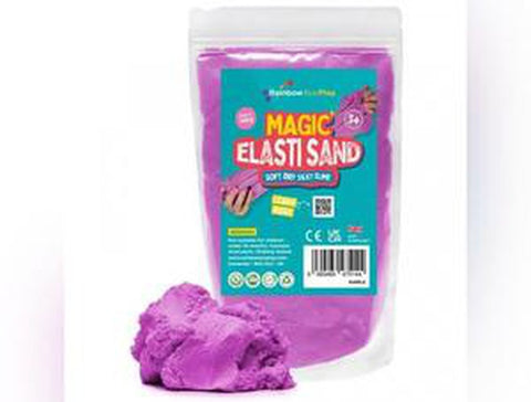 Magic Elasti Sand 485g-Early Education & Smart Toys-Arts & Crafts, Baby Bath. Water & Sand Toys, Calming and Relaxation, Craft Activities & Kits, Early Arts & Crafts, Eco Friendly, Helps With, Messy Play, Modelling Clay, Primary Arts & Crafts, Rainbow Eco Play, Sand, Sand & Water, Tactile Toys & Books, Water & Sand Toys-Learning SPACE