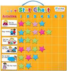 Customisable Magnetic Reward Star Chart-Additional Need, Calmer Classrooms, Classroom Displays, Early Years Books & Posters, Fiesta Crafts, Helps With, PSHE, Rewards & Behaviour, Social Emotional Learning, Stock-Learning SPACE