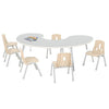 Modern Thrifty Group Table-Classroom Table, Furniture, Height Adjustable, Horseshoe, Profile Education, Table, Wellbeing Furniture-Learning SPACE