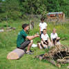 Multi-Person Foam Log Bean Bag Seat-Bean Bags & Cushions, Cushions, Eden Learning Spaces, Forest School & Outdoor Garden Equipment, Nature Learning Environment, Nature Sensory Room, Nurture Room, Outdoor Furniture, Stock, Wellbeing Furniture-Learning SPACE