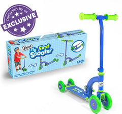 My First Folding Scooter Blue-Calmer Classrooms, Early Years. Ride On's. Bikes. Trikes, Exercise, Helps With, Ozbozz, Ride & Scoot, Ride On's. Bikes & Trikes, Scooters, Stock, Tobar Toys-Learning SPACE