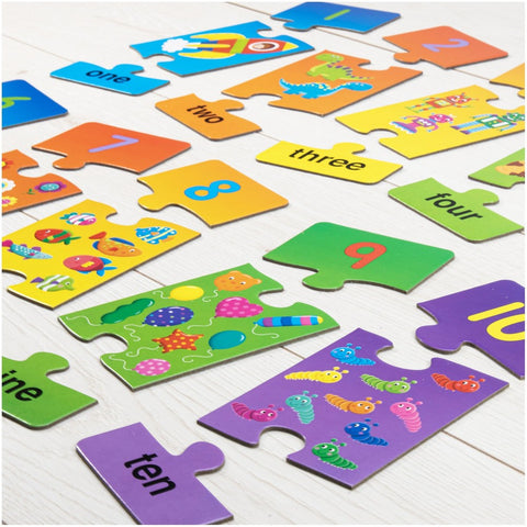 Number Puzzles - Develop early counting skills-Counting Numbers & Colour, Dyscalculia, Early Years Maths, Galt, Gifts For 2-3 Years Old, Maths, Maths Toys, Neuro Diversity, Primary Maths, Stock-Learning SPACE