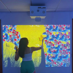 OmiWall: Touch Interactive Wall Projection-Autism, Dementia, Immersive Interactive Spaces, OM Interactive, Portable Sensory Rooms, Sensory Projectors-Learning SPACE