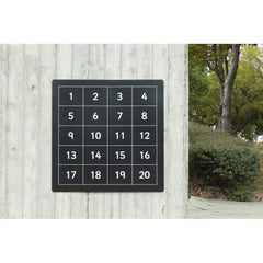 Outdoor - Number 1-20 Chalkboard-Chalk, Counting Numbers & Colour, Early Years Maths, Maths, Playground Equipment, Playground Wall Art & Signs, Primary Maths-Learning SPACE