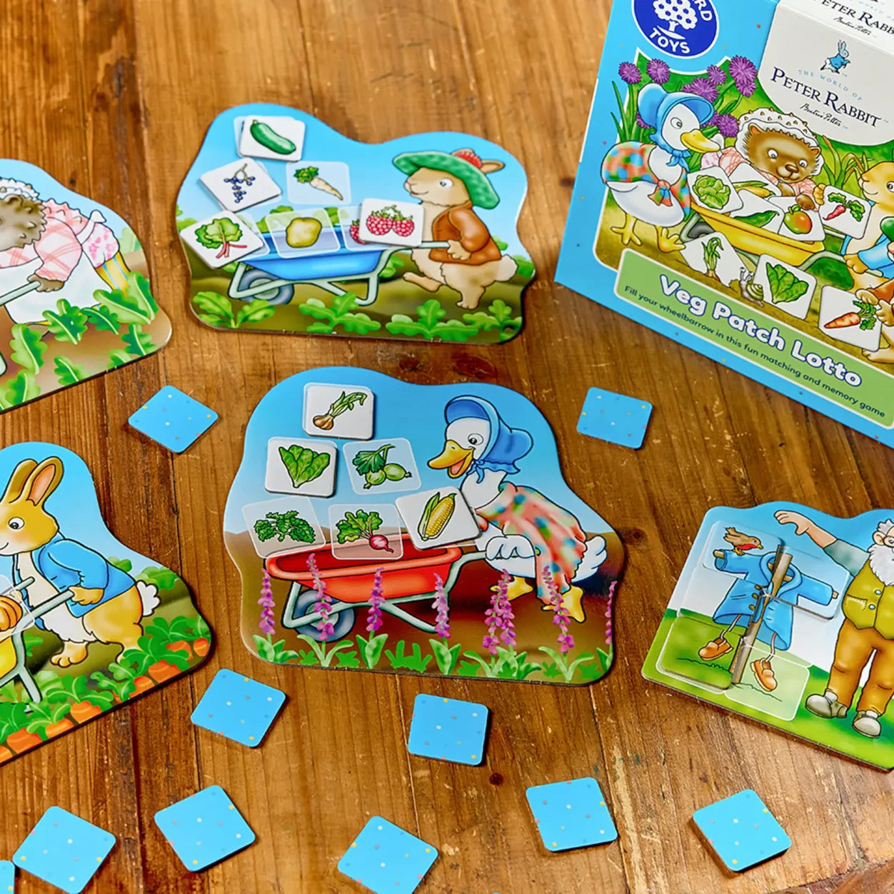 Peter Rabbit™ Veg Patch Lotto-Early years Games & Toys, Games & Toys, Memory Pattern & Sequencing, Orchard Toys-Learning SPACE