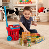 Play Kitchen - Fill & Roll Grocery Basket Play Set-Gifts For 2-3 Years Old, Imaginative Play, Kitchens & Shops & School, Play Food, Play Kitchen Accessories, Pretend play, Role Play-Learning SPACE