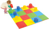 Play Mat - Patchwork Colour Squares (1.47M Sq)-Additional Need, AllSensory, Baby Sensory Toys, Down Syndrome, Gross Motor and Balance Skills, Helps With, Mats, Mats & Rugs, Multi-Colour, Playmat, Playmats & Baby Gyms, Square, Stock-Learning SPACE