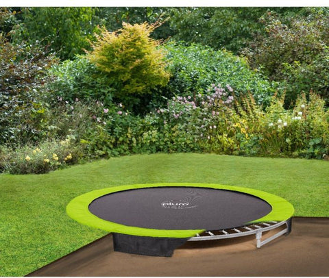 Plum® Circular In-Ground Trampoline with Enclosure-Adapted Outdoor play, ADD/ADHD, Matrix Group, Neuro Diversity, Plum Play, Seasons, Summer, Teen & Adult Trampolines, Trampolines-Learning SPACE