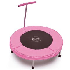 Plum® Junior Bouncer-Baby Jumper, Bounce, Bounce & Spin, Plum Products Ltd, Trampoline-Pink-Learning SPACE