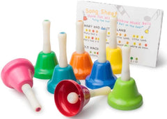 Rainbow Music Bells - Children's Musical Instruments-Classroom Packs, Early Years Musical Toys, Music, Primary Music, Sound Equipment, Stock, Tobar Toys-Learning SPACE