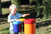 Rainbow Trio Ensemble - Sensory Garden Musical Instruments-Matrix Group, Music, Outdoor Musical Instruments, Primary Music, Sensory Garden, Sound, Strength & Co-Ordination-Learning SPACE