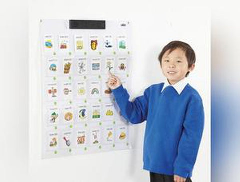 Recordable Talking Interactive Wall-School & Educational Supplies-Cerebral Palsy, communication, Helps With, Neuro Diversity, Sound Equipment, Talking Buttons & Buzzers, TTS Toys-Learning SPACE