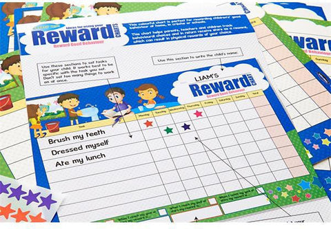 Reward Chart with Stickers-Additional Need, Calmer Classrooms, Classroom Displays, Clever Kidz, Early Years Books & Posters, Helps With, Planning And Daily Structure, Primary Books & Posters, PSHE, Rewards & Behaviour, Social Emotional Learning, Stock-Learning SPACE