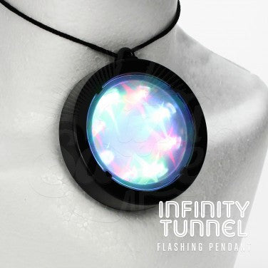 Round Infinity Tunnel Pendant-AllSensory, Fidget, Pocket money, Sensory Light Up Toys, Stock, The Glow Company-Learning SPACE