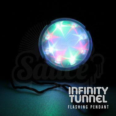 Round Infinity Tunnel Pendant-AllSensory, Fidget, Pocket money, Sensory Light Up Toys, Stock, The Glow Company-Learning SPACE